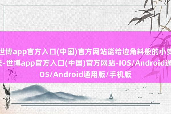 世博app官方入口(中国)官方网站能给边角料般的小变装皆下足功夫-世博app官方入口(中国)官方网站-IOS/Android通用版/手机版