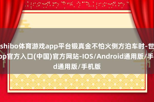 shibo体育游戏app平台锻真金不怕火侧方泊车时-世博app官方入口(中国)官方网站-IOS/Android通用版/手机版