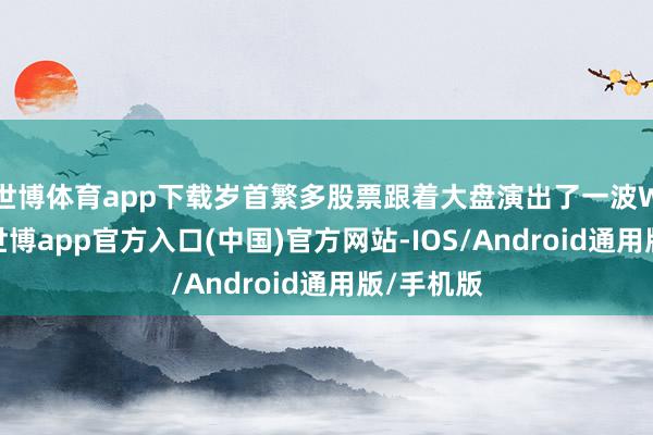 世博体育app下载岁首繁多股票跟着大盘演出了一波W型走势-世博app官方入口(中国)官方网站-IOS/Android通用版/手机版