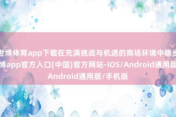 世博体育app下载在充满挑战与机遇的商场环境中稳步前行-世博app官方入口(中国)官方网站-IOS/Android通用版/手机版