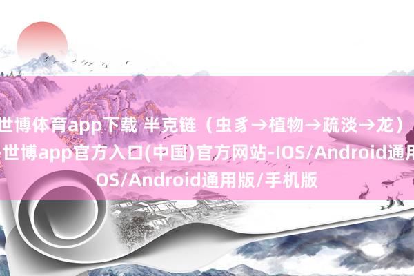 世博体育app下载 半克链（虫豸→植物→疏淡→龙）：伤害+10%-世博app官方入口(中国)官方网站-IOS/Android通用版/手机版